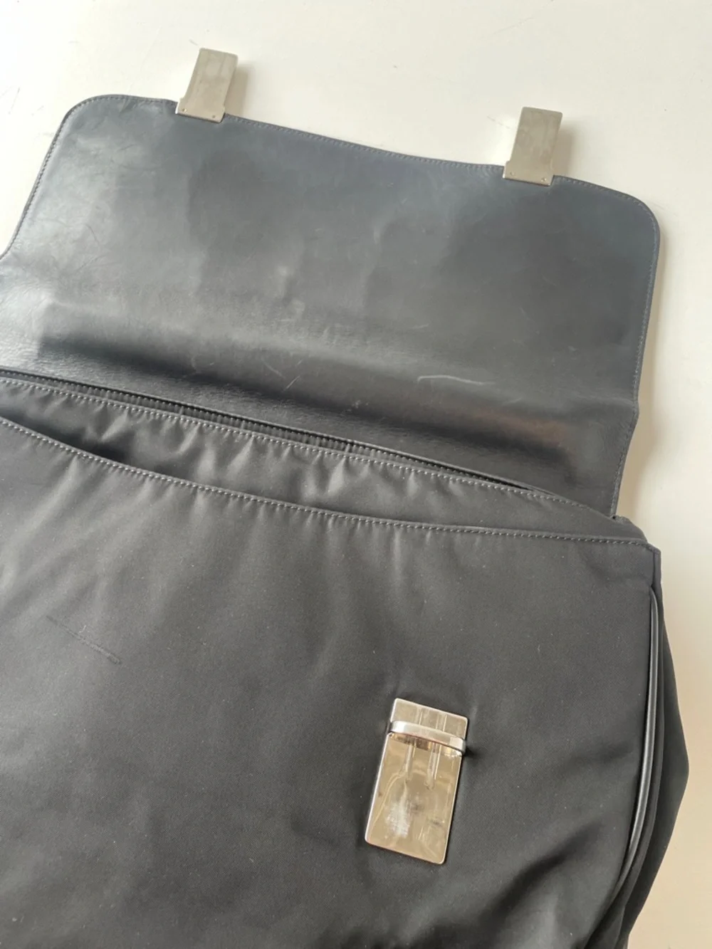 PRADA Tessuto Nylon Briefcase Bag!!!
